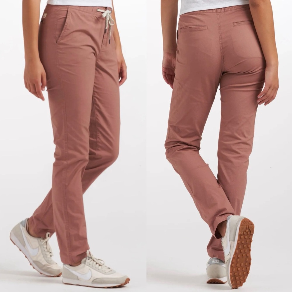 Vuori Dusty Rose Track Pants